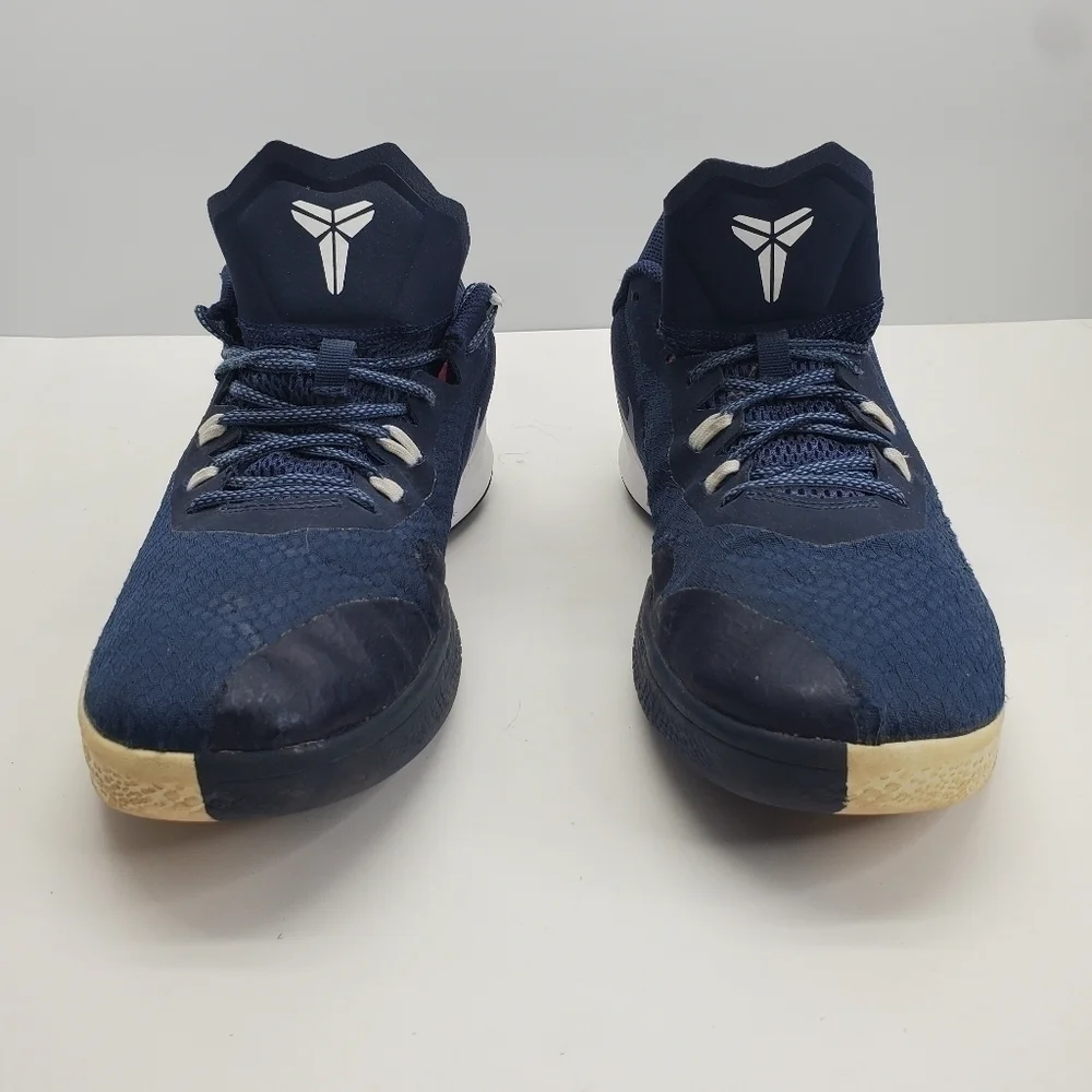 Nike Shoes Men's 11.5 Kobe Mamba Fury TB Navy Blue Sneakers CK6632-400
